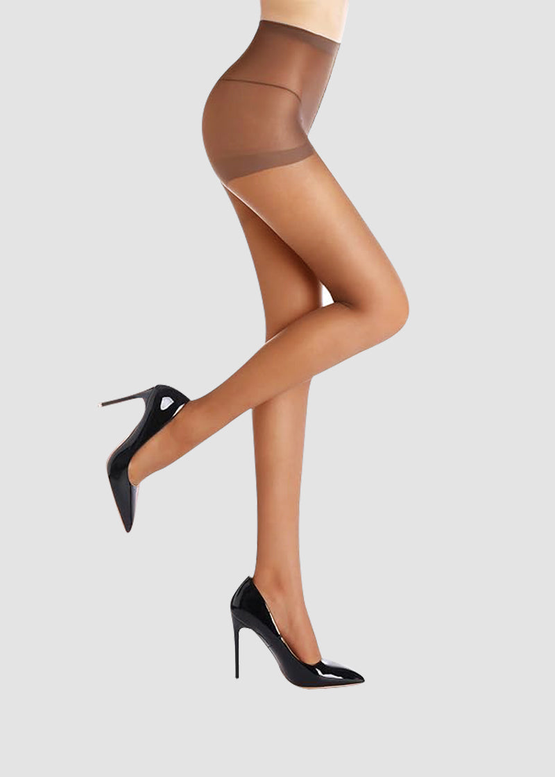 40D Run-Resistant Sheer Tights