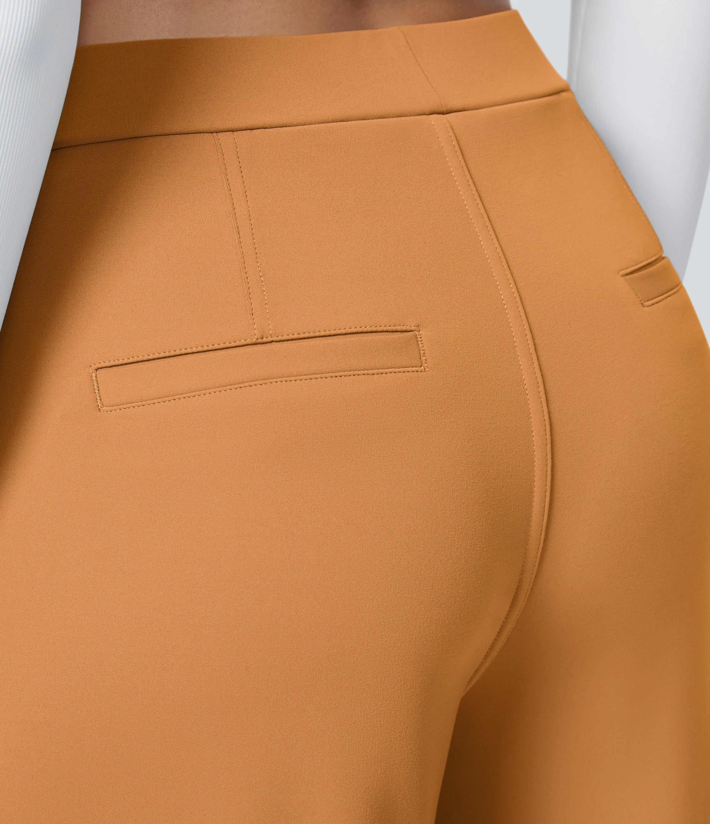 2026🔥 FlexTM High Waisted Pocket Straight Leg Work Pants