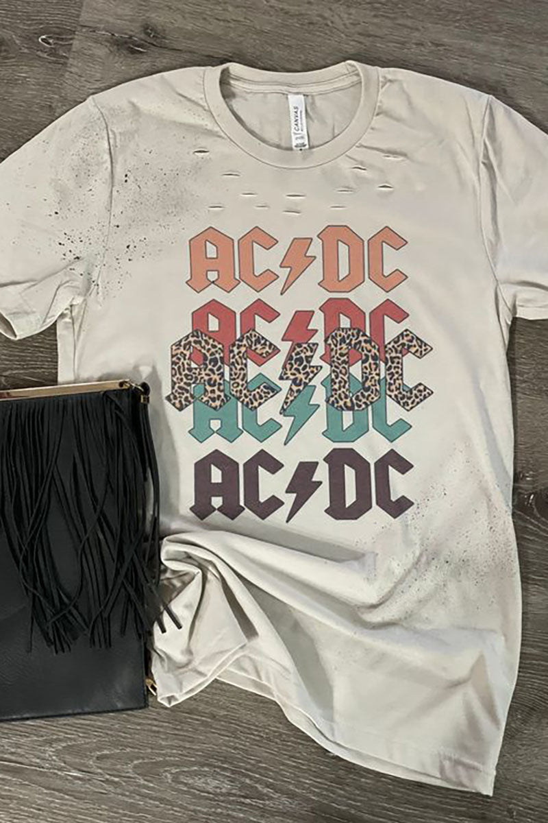 Letter Print Hollow Out Round Neck Short Sleeve Casual T-shirt