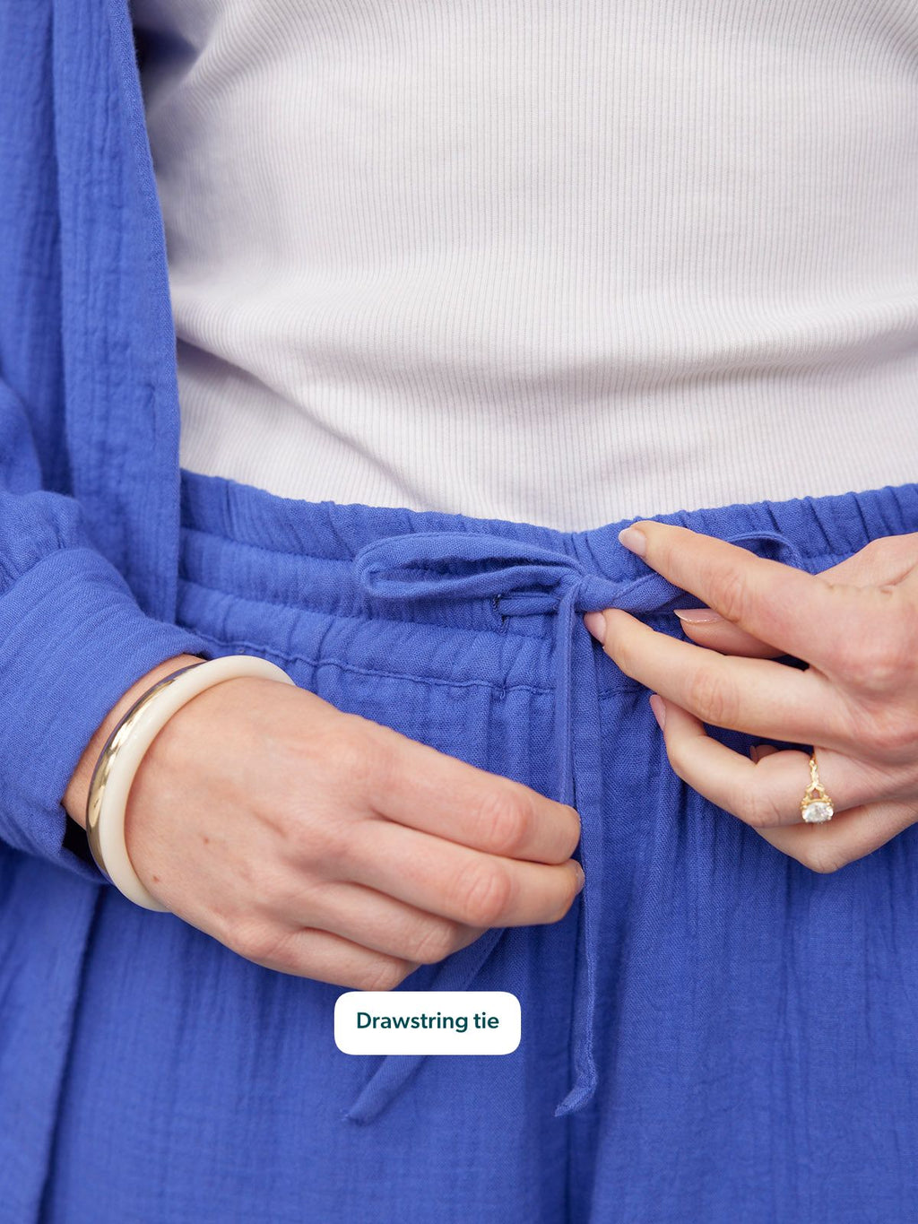 Shirt & Trouser Bundle - Deborah & Joy - Cobalt Blue