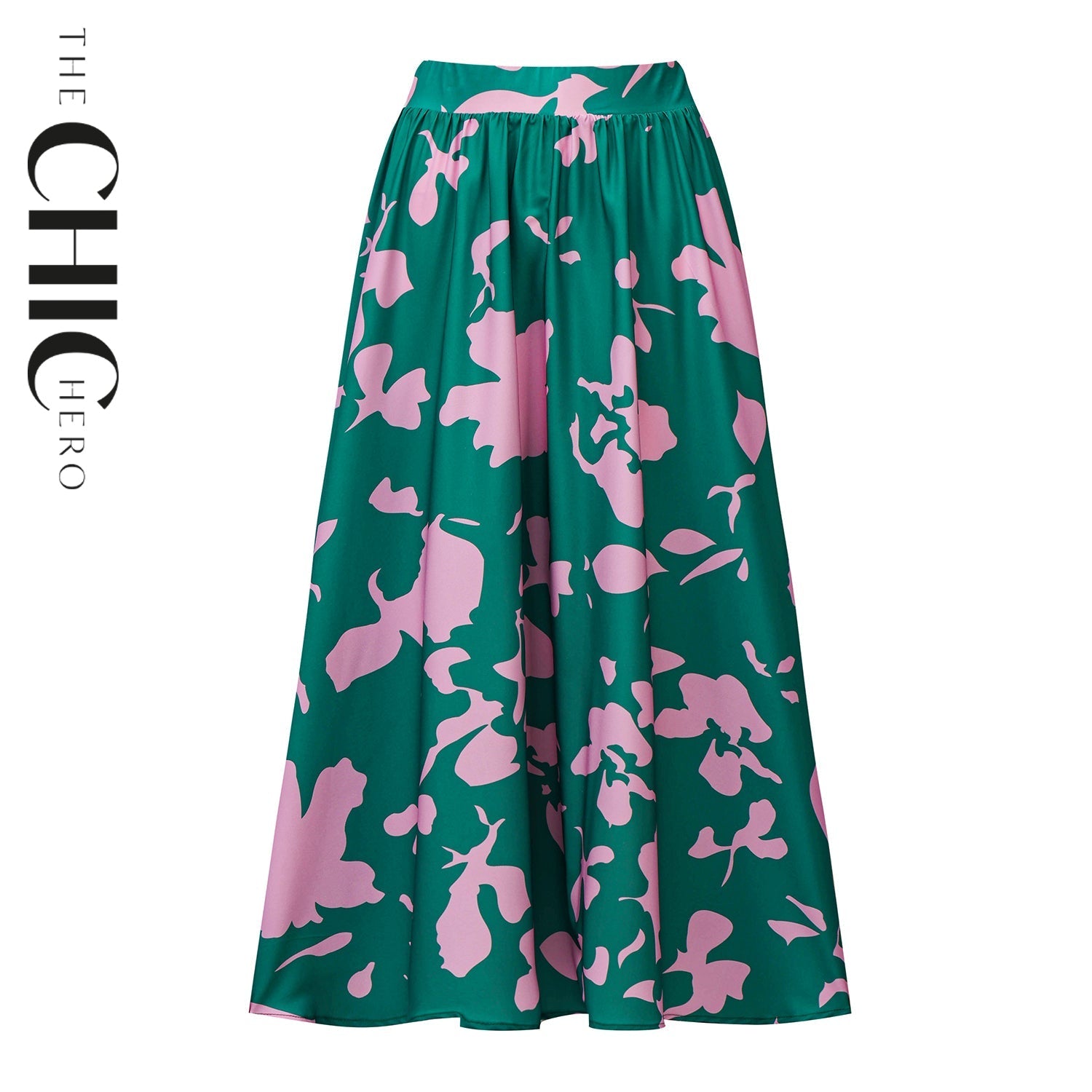 Indigo Chic Pleated Skirts