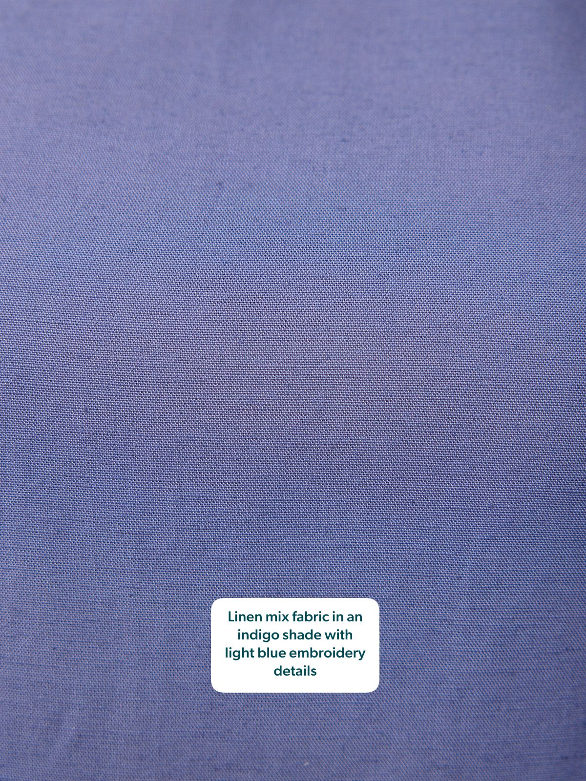 Violet Embroidered Sleeveless Top - Blue