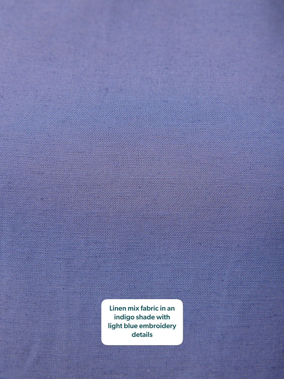 Verity Embroidered Trouser - Blue